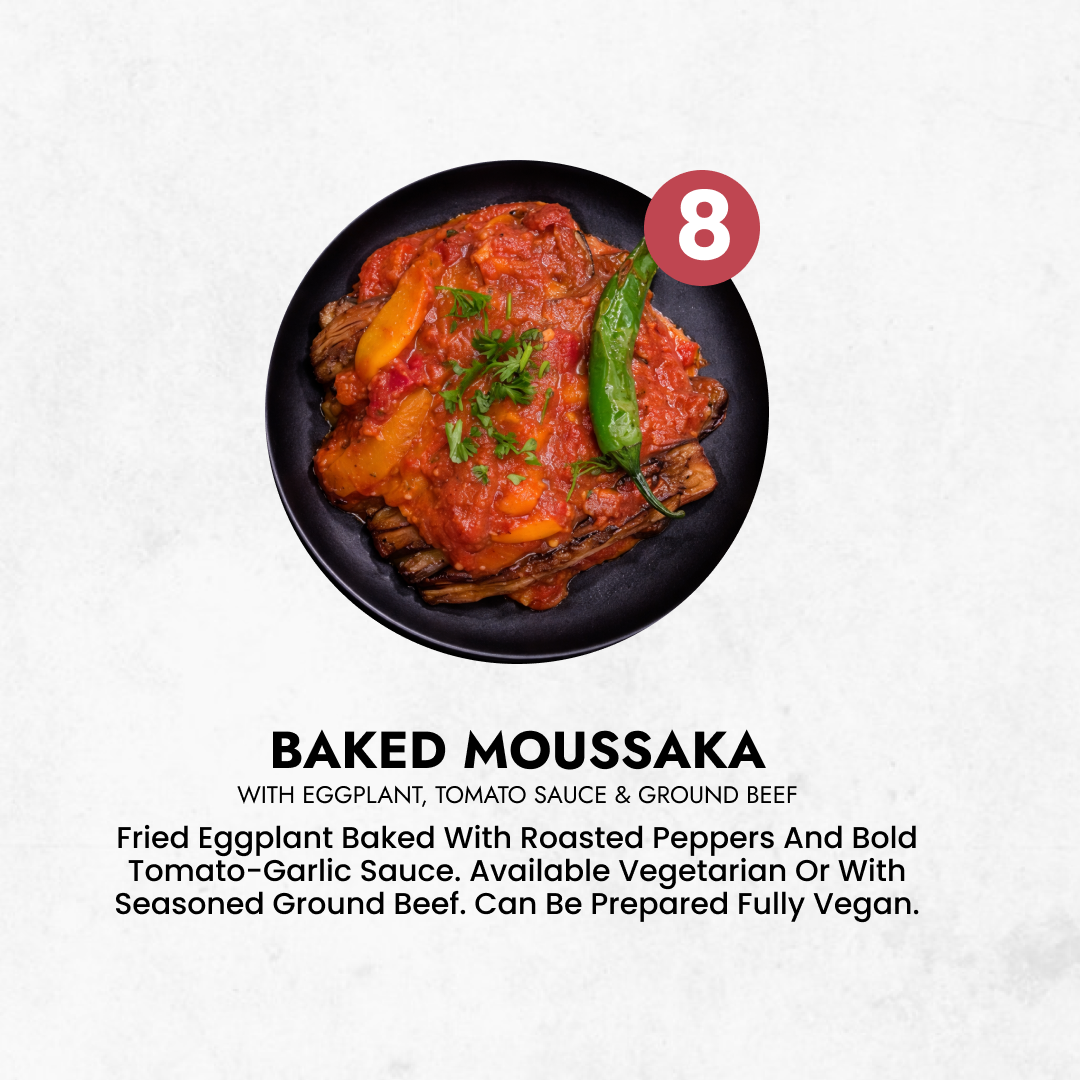 Baked Moussaka ( 5 Servings )