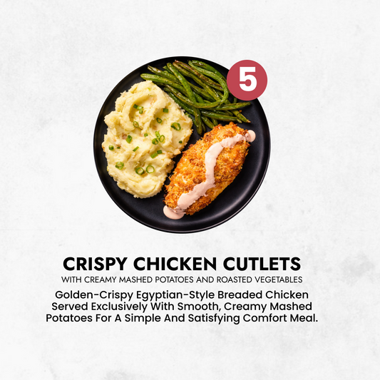 Crispy Chicken Cutlets ( 5 Servings )
