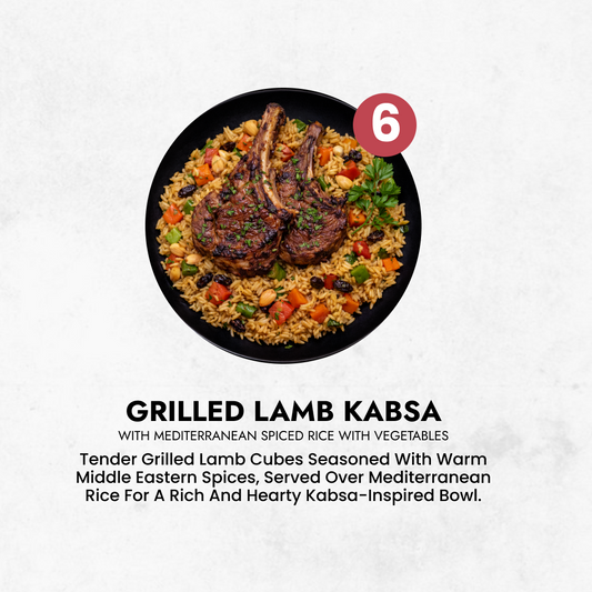 Grilled Lamb Kabsa ( 5 Servings )