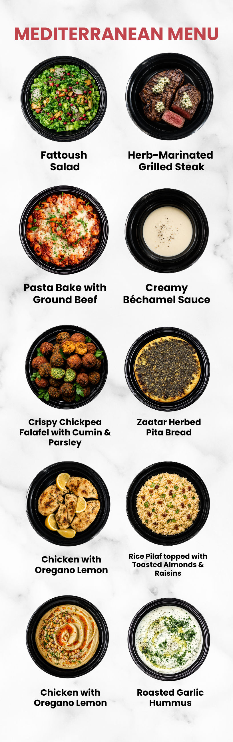 Mediterranean Menu