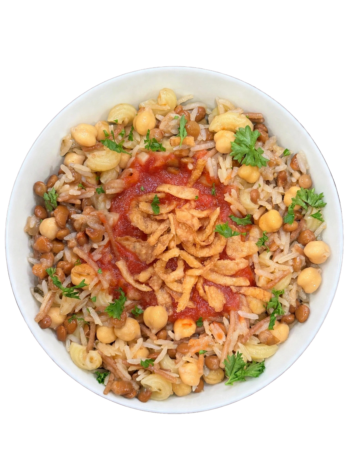 Egyptian Koshary ( 5 Servings )