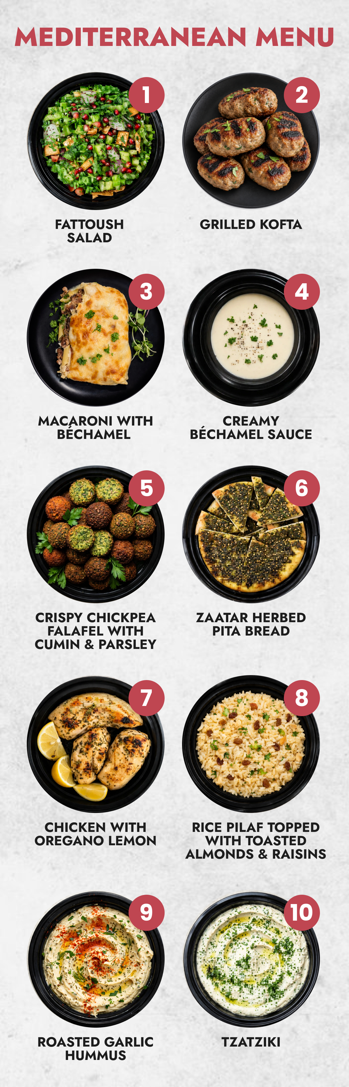 Mediterranean Menu