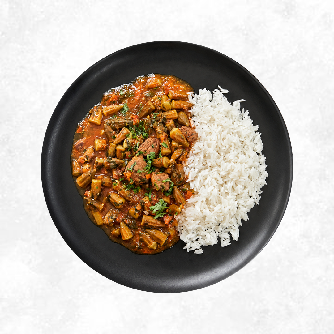 Bamya Bel Lahma ( 5 Servings )